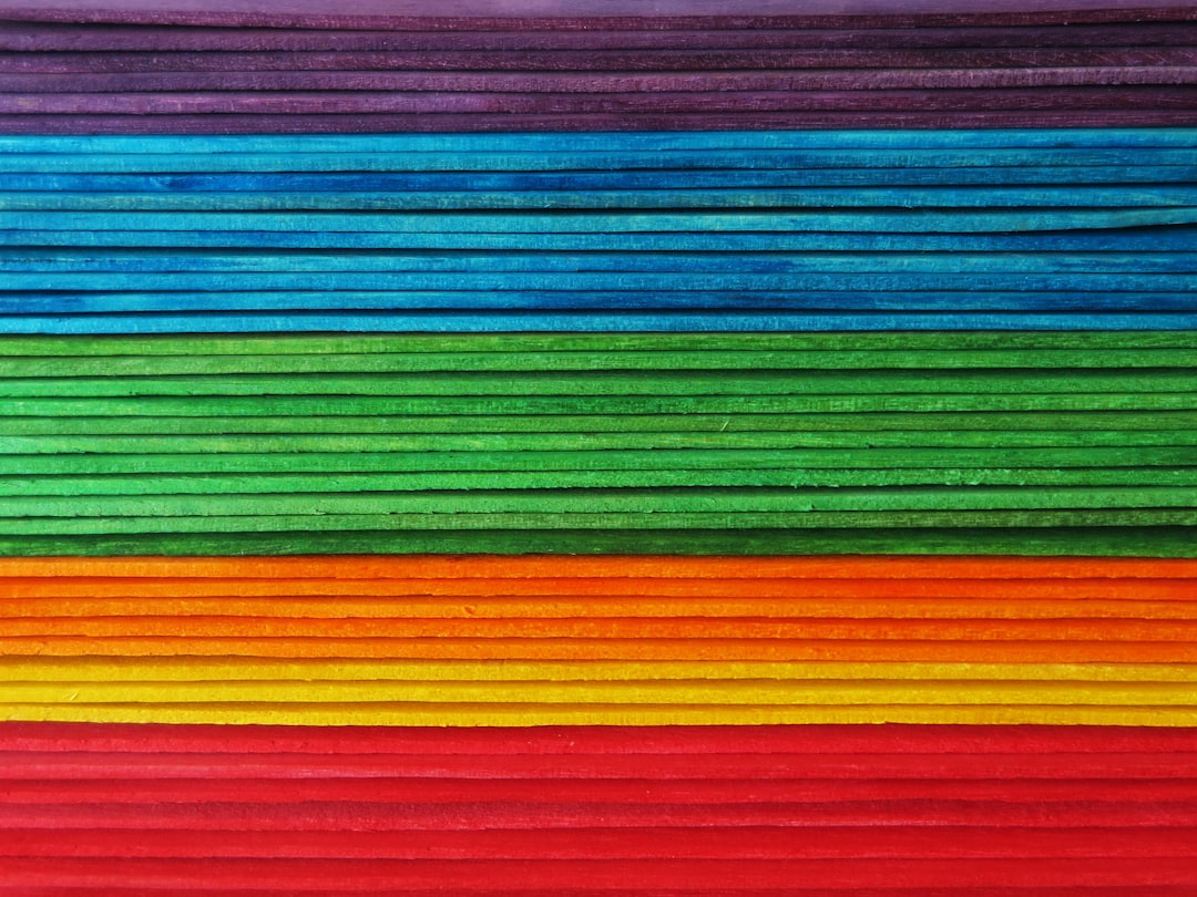 Piled up a bunch of popsicle-sticks and shot this one.